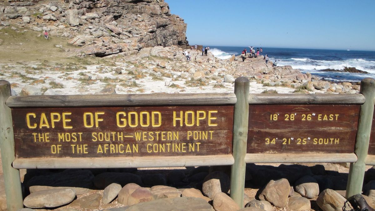 Mys Dobré naděje – kdo zde nestanul, nebyl v Jižní Africe.