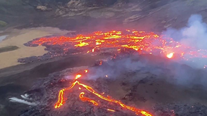 Islanďané jsou z výbuchu sopky nadšení