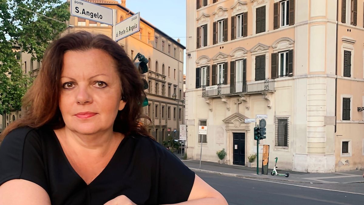 Spisovatelka Martina Leierová je nyní doma v Římě.