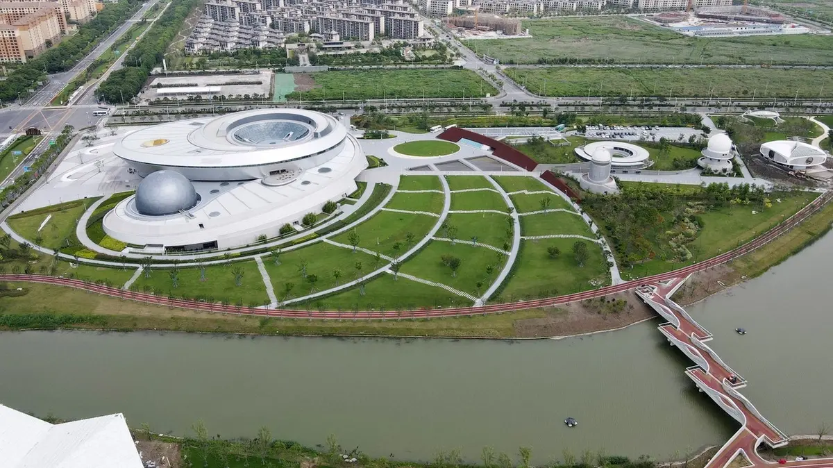 They will open the world’s largest astronomy museum in Shanghai