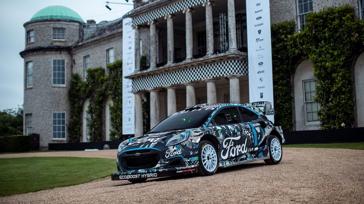 Hybridní Ford Puma míří na tratě Mistrovství světa v rally
