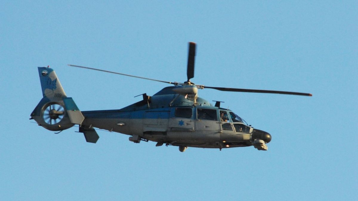 U izraelského pobřeží havaroval vrtulník