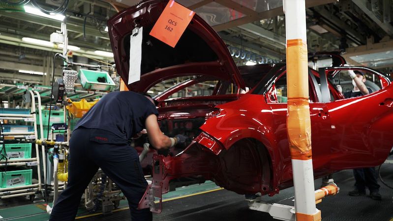 Kolínská Toyota začala vyrábět evropské auto roku