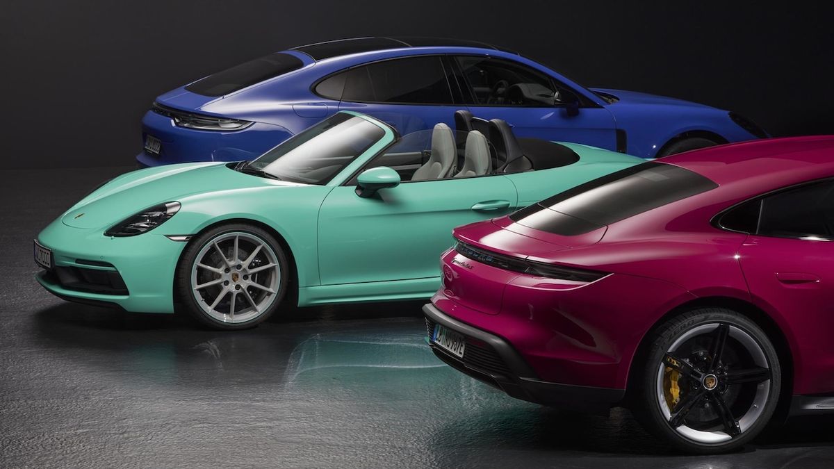 Porsche nabídne desítky odstínů laků či možnost vytvoření vlastního. Ta stojí jako octavia