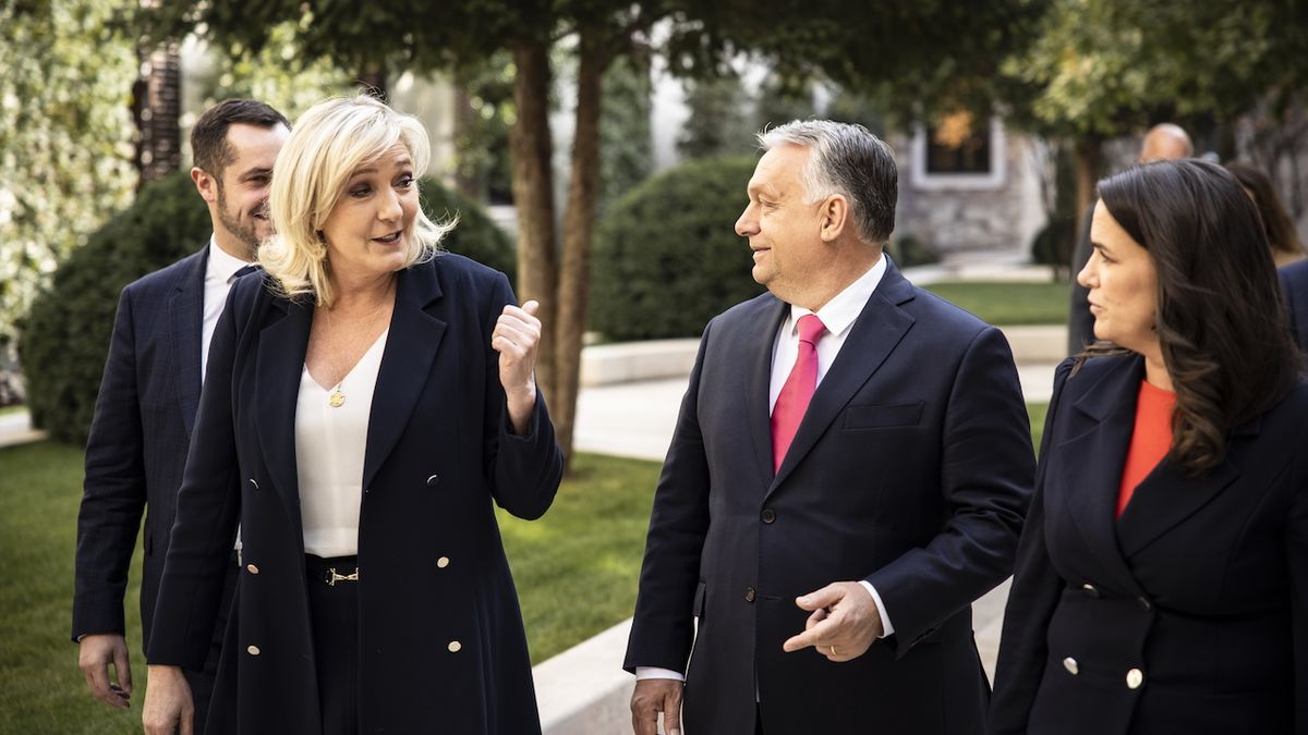 Orbán přijal Le Penovou. Podpořit ji před francouzskými volbami odmítl
