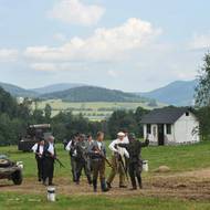 Bitevní scéna Krvavé jaro 1945