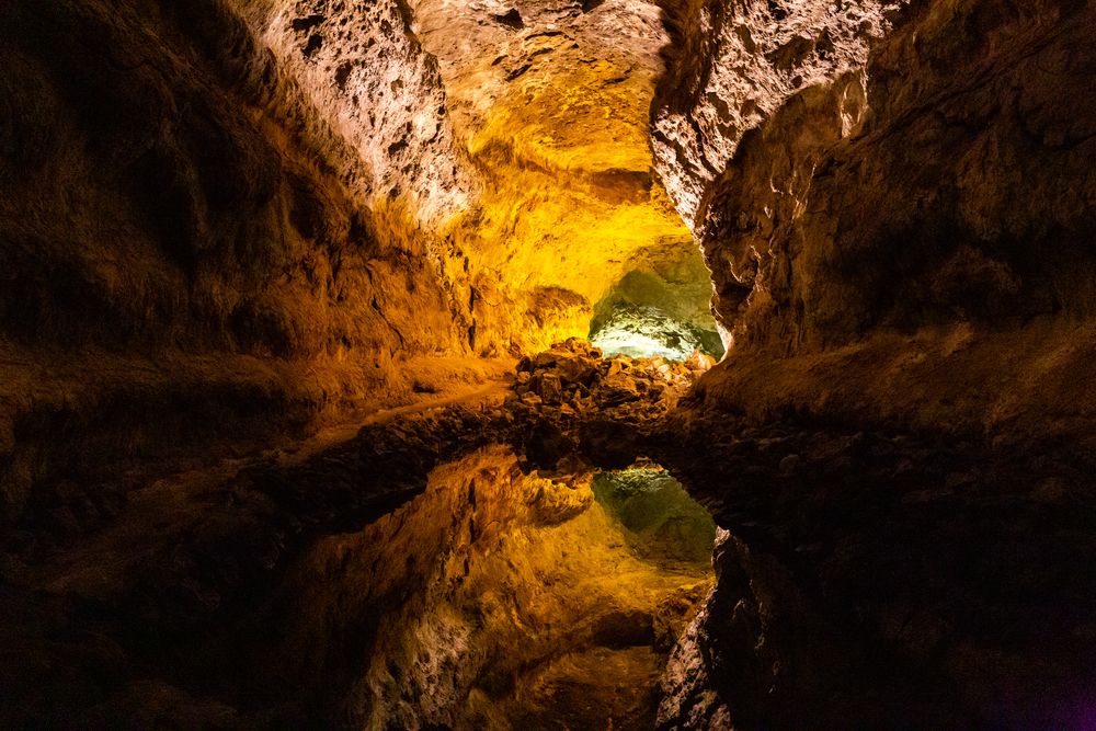 V jeskyni Cueva de los Verdes se pořádají kromě prohlídek i koncerty.