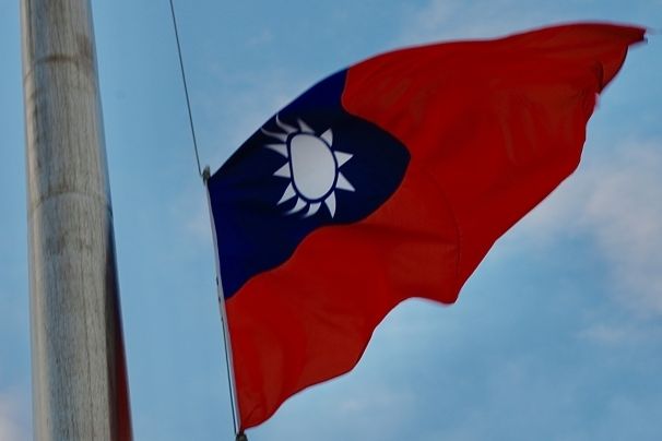 Tchajwanská vlajk. Ilustrační foto
