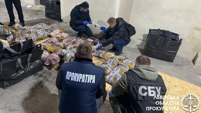 Ve Lvově zabavili tunu heroinu pro EU za skoro dvě miliardy