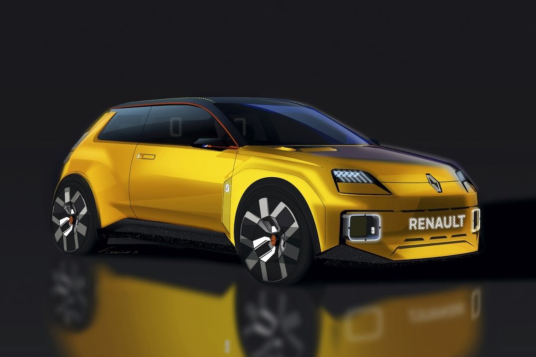 Skica Renaultu 5 Prototype
