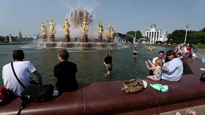 Moskvu drtí rekordní vedra. Teploty jsou nejvyšší za 120 let