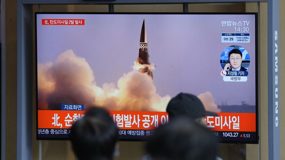 Severní Korea odpálila dvě balistické rakety, jednu pak vypustila Jižní Korea