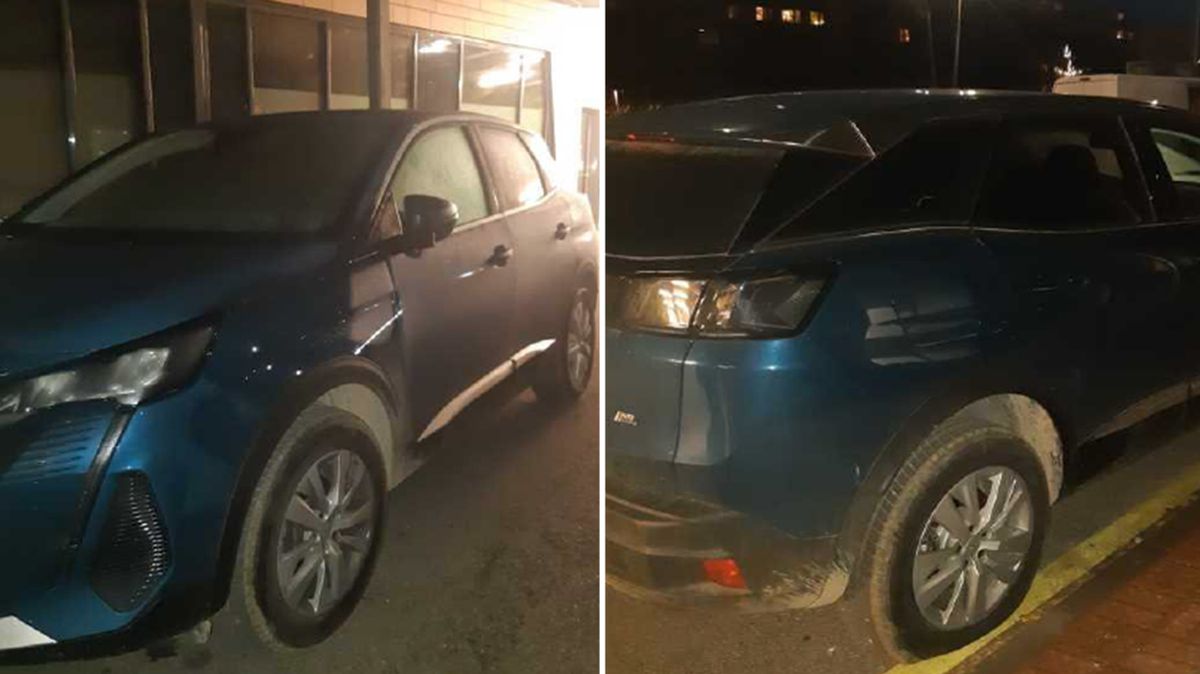 Policie dopadla muže, který poškodil auta zdravotníků v nemocnici v Kladně