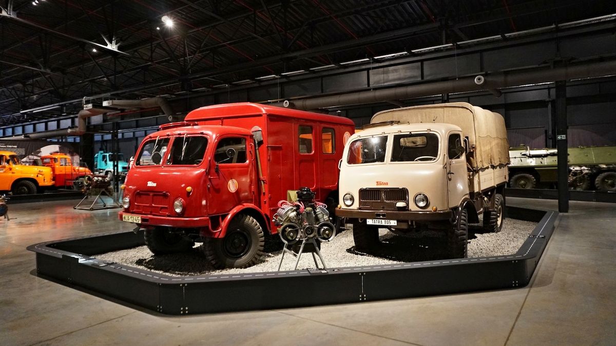 V Kopřivnici se otevírá nové Muzeum nákladních automobilů Tatra