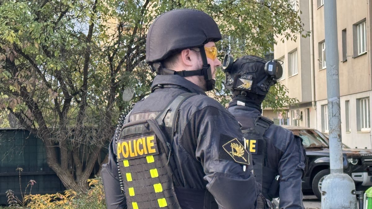 Policie v Třeboni střílela po muži, který ohrožoval ženu. Je vážně zraněný