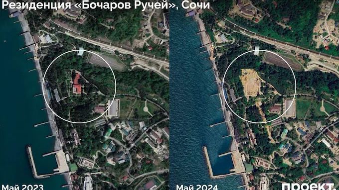 Kolem Putinovy rezidence v Soči vzniká tříkilometrová bezpečnostní zóna