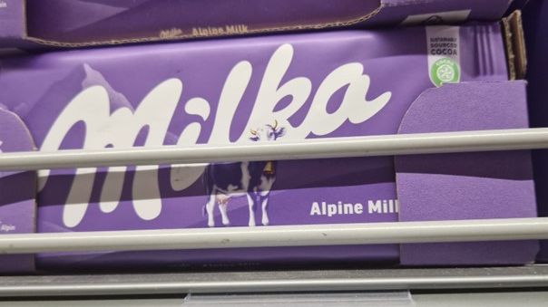 Čokoláda Milka se zmenší