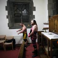 Zápasníci ze skupiny Kingdom Wrestling