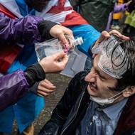 Kategorie Reportáž. Ray Baseley (Forum 24), Týdny protestů v Gruzii