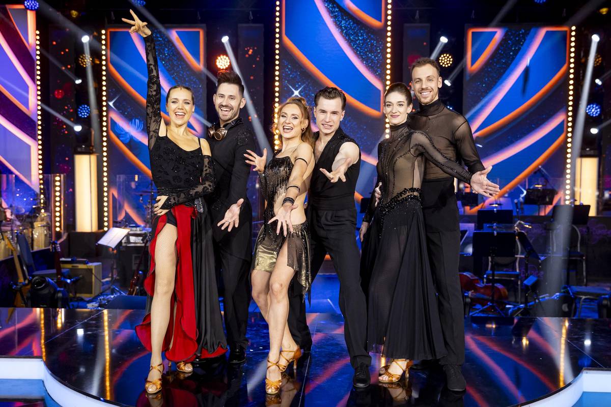 Finálová trojice 13. ročníku taneční zábavní soutěže StarDance, aneb když hvězdy tančí