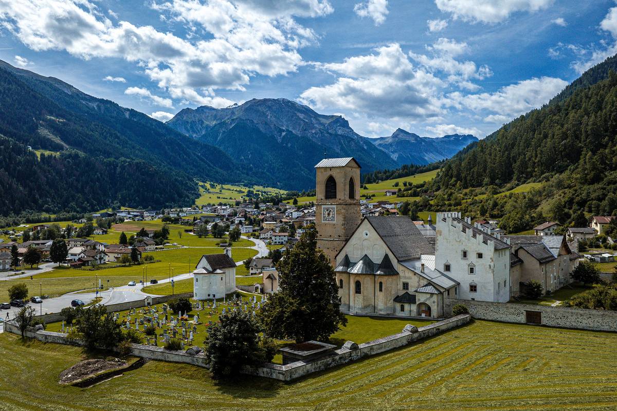 Půvabné údolí Val Müstair je nejvýchodnějším cípem Švýcarska.