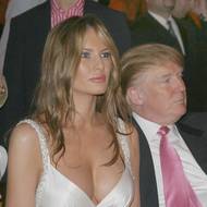 Donald Trump s Melanií na benefičním večírku v rezidenci Mar-a-Lago na Floridě, rok 2005