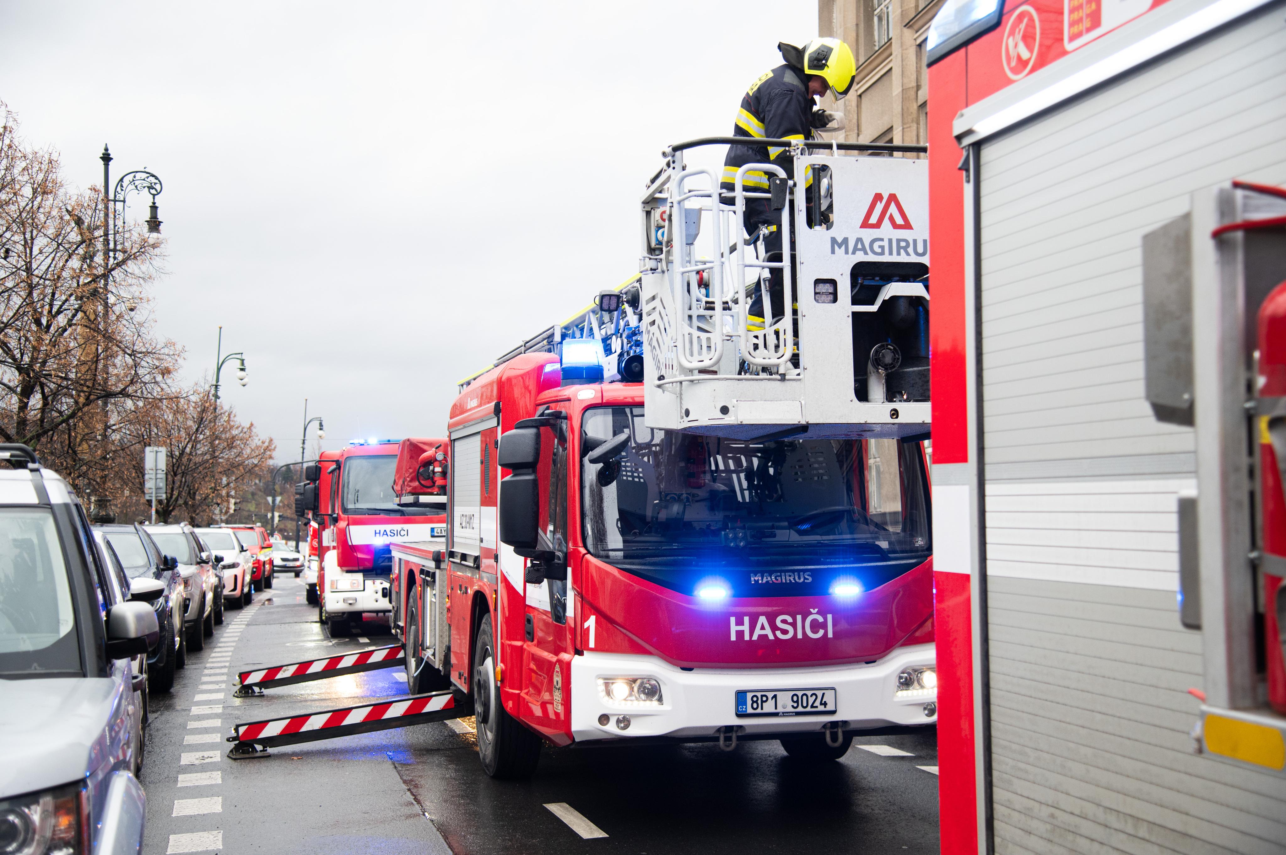 Căn hộ cháy tại Litvínov