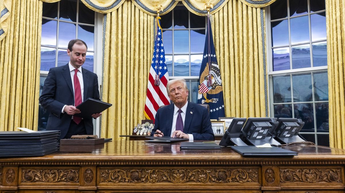 FOTO: Tady je Trumpovo. Podívejte se, jak vypadají interiéry Bílého domu