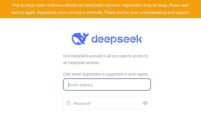 Stále čelíme masivnímu hackerskému útoku, omlouvá se uživatelům čínský DeepSeek