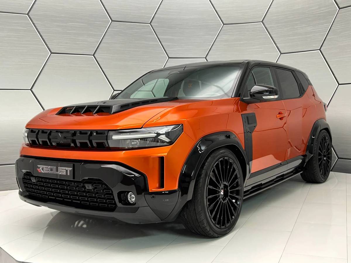 Dacia Duster Redust Sport je extrémní úpravou nejnovější generace Dacie Duster.