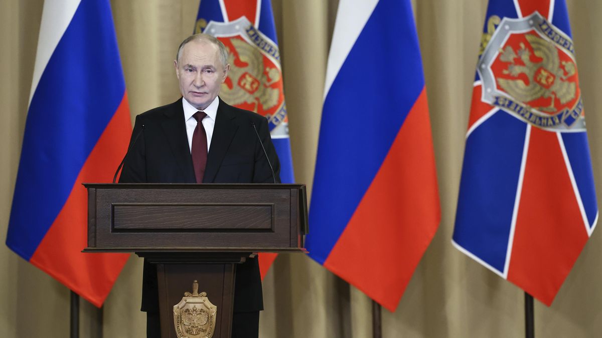 Putin promluvil k FSB: Musíte zesílit operace na okupovaných územích