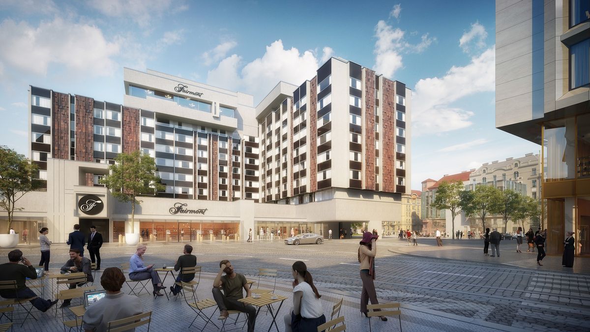 Historické centrum Prahy zažívá nezvykle silnou výstavbu. Láká i luxusní značky