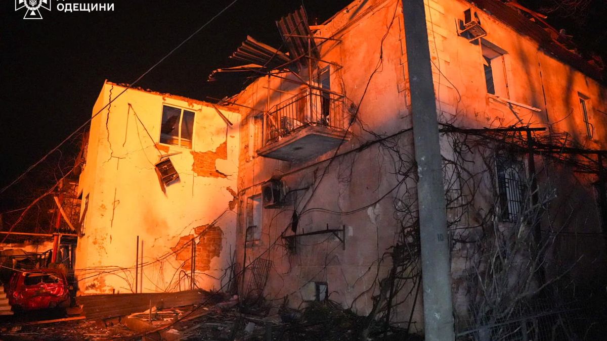 Rusko podniklo další velký dronový nálet na Oděsu
