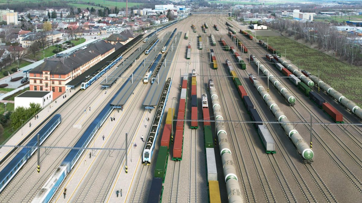 Srdce české železnice v České Třebové projde opravou za 19,5 miliardy korun