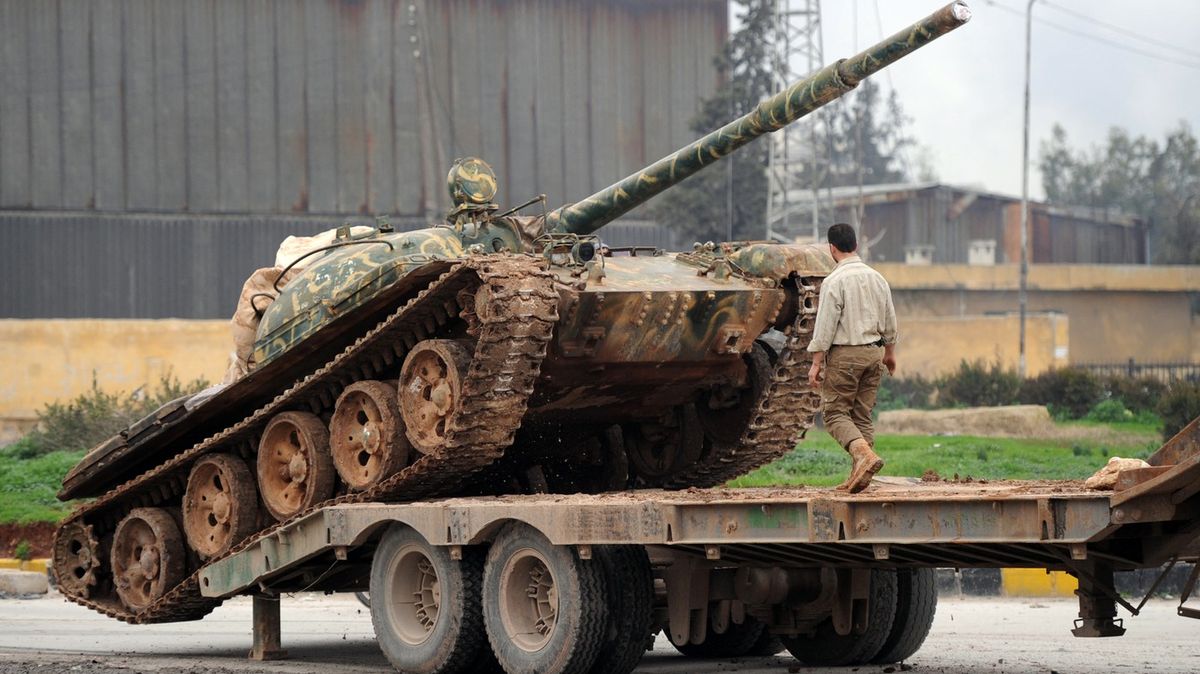 Polští policisté hledají tank, který záhadně zmizel ze sběrných surovin
