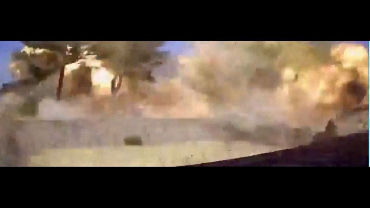 Kamera zachytila pád bomb omylem vypuštěných ze stíhaček v Jižní Koreji