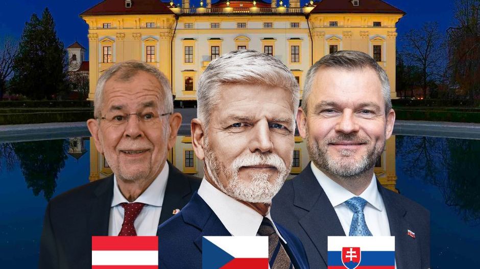 Ve Slavkově budou jednat prezidenti Česka, Rakouska a Slovenska