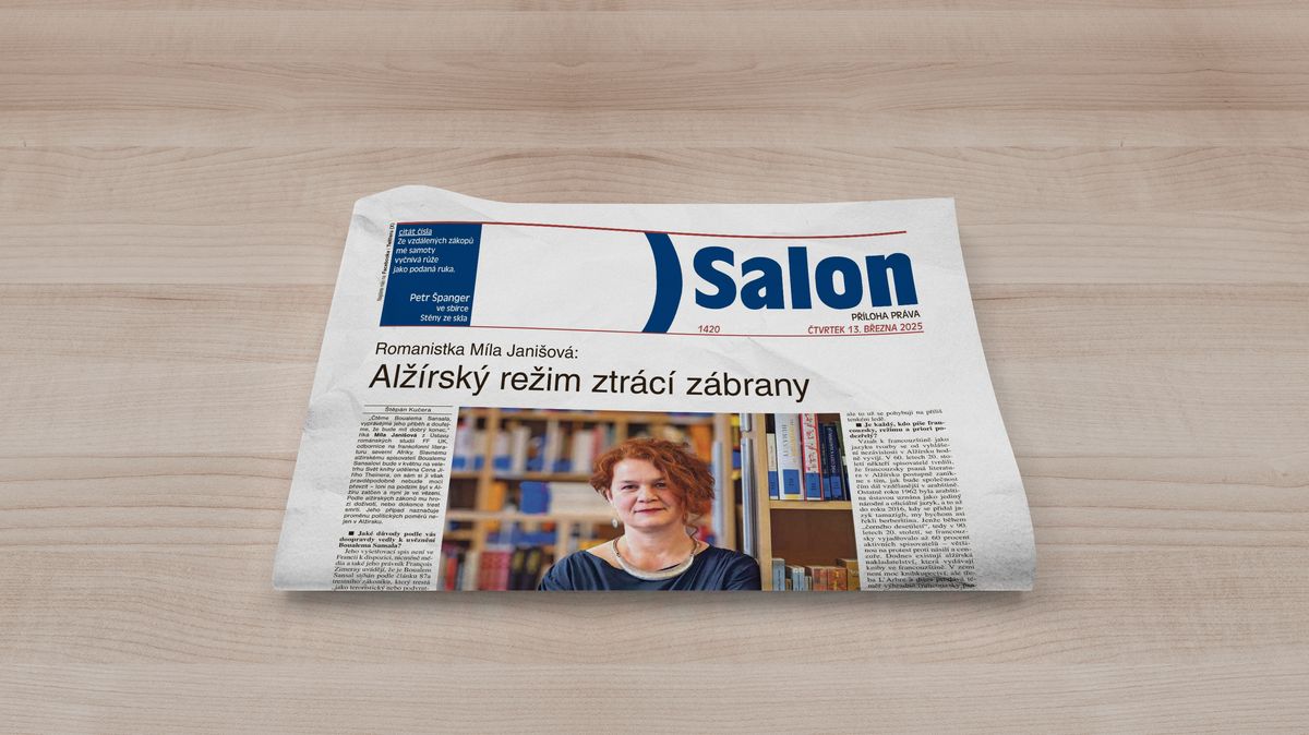 Vychází nový Salon: Vězněný spisovatel Boualem Sansal i společný vývoj česky a německy psané literatury