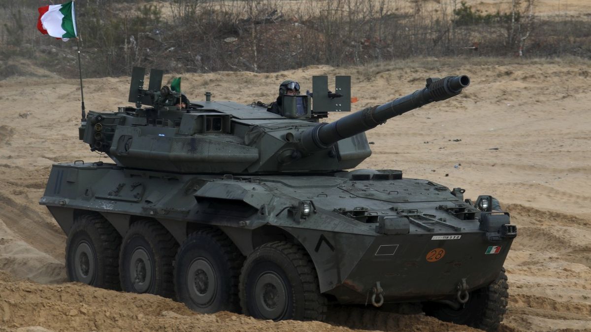 Jako první odpověděli Trumpovi Italové. Začali dodávat na Ukrajinu stíhače tanků