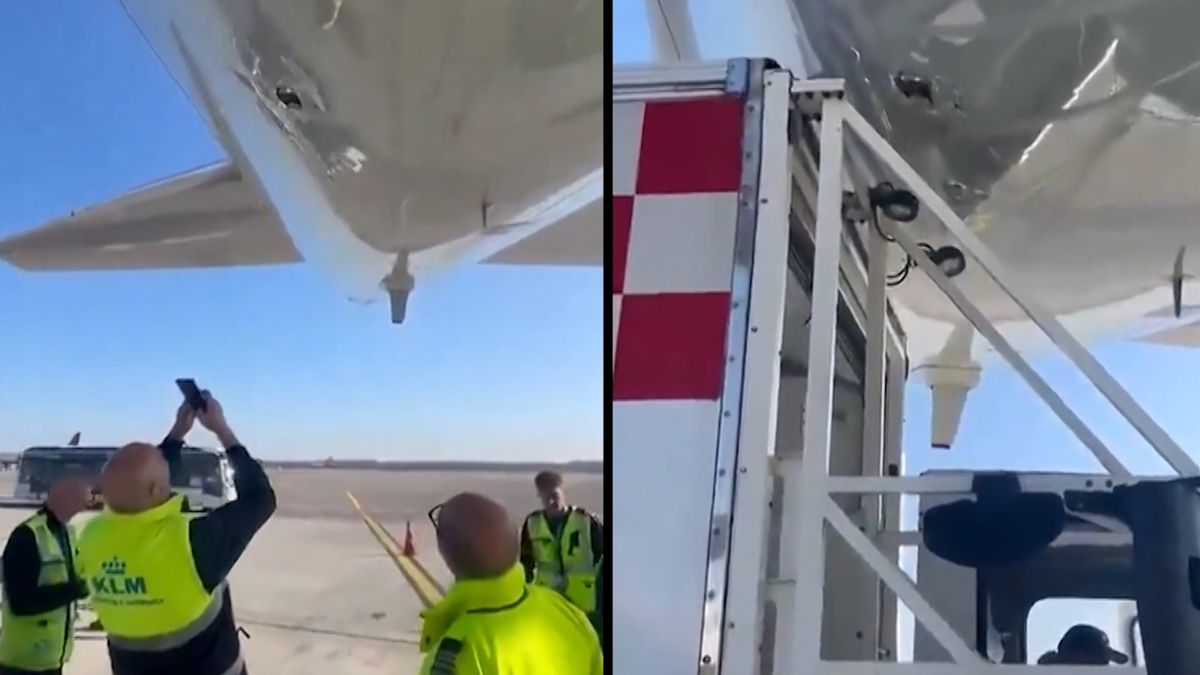 Nejhorší catering všech dob? Zásobovací vůz udělal v letadle díru