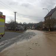 Záplavy z dešťové přeháňky na Svitavsku