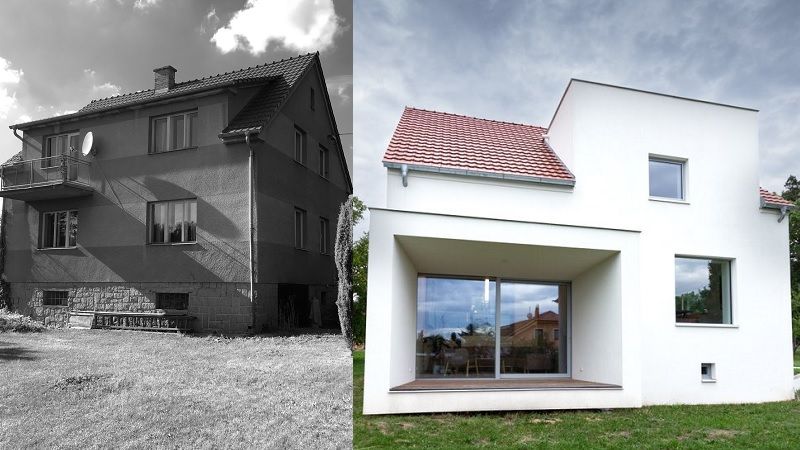 Rodinný dům ve Staré Huti se díky renovaci změnil k nepoznání