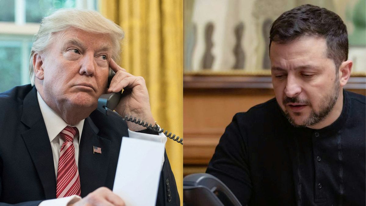 Trump a Zelenskyj spolu telefonovali hodinu. Velmi dobrý hovor, řekl šéf Bílého domu