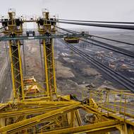 Pohled z vrcholu velkorypadla do lomu Jiří