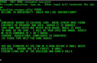 Colossal Cave Adventure Screenshot