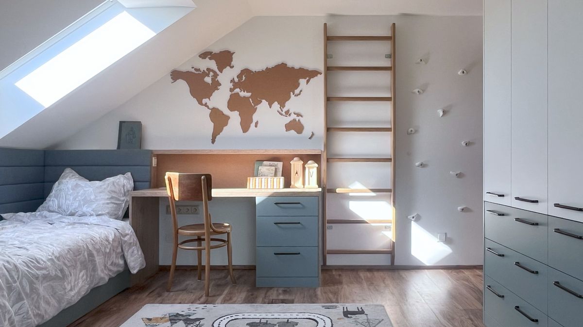 Designérka potěšila celou rodinu: Zařídila útulné pokoje pro děti i stylovou ložnici pro rodiče