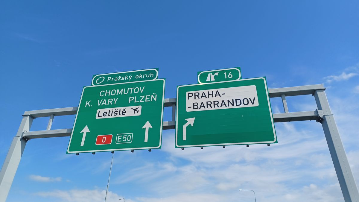 Pražský okruh se zúžil, opravy potrvají do července a znovu omezí dopravu