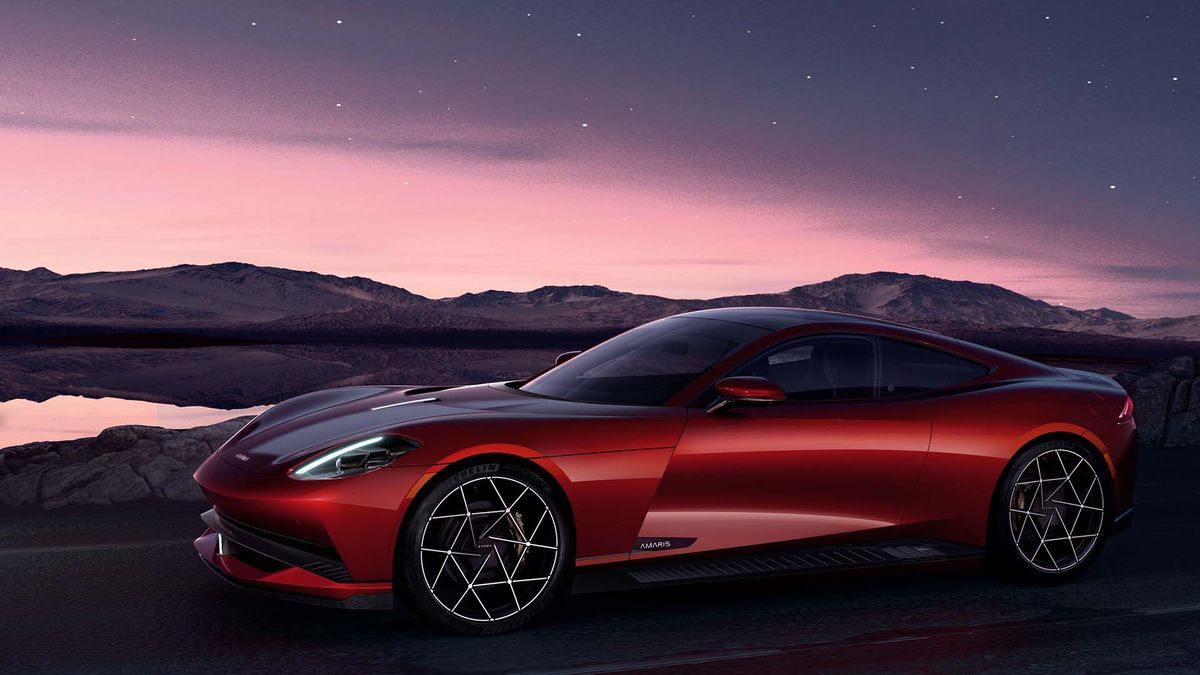 Automobilka Karma uvedla kupé Amaris, čtyřválcem prodlužuje elektrický dojezd
