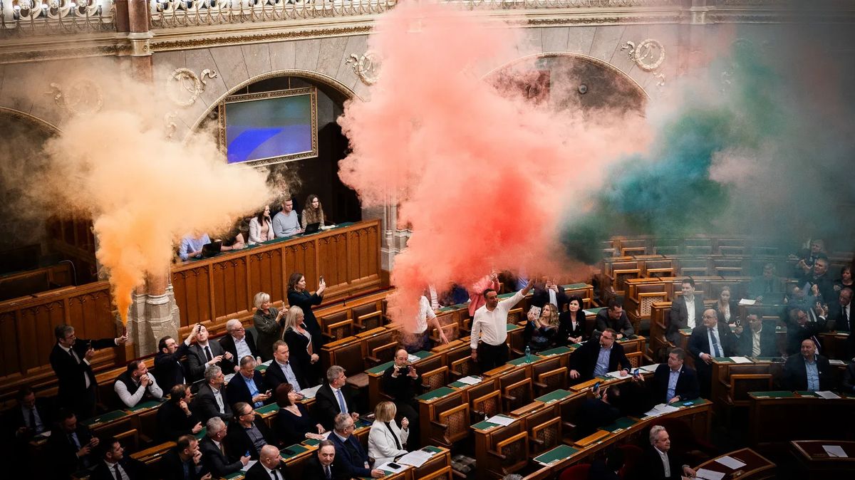 V Maďarsku poprvé v historii vykázali poslance ze zasedání parlamentu