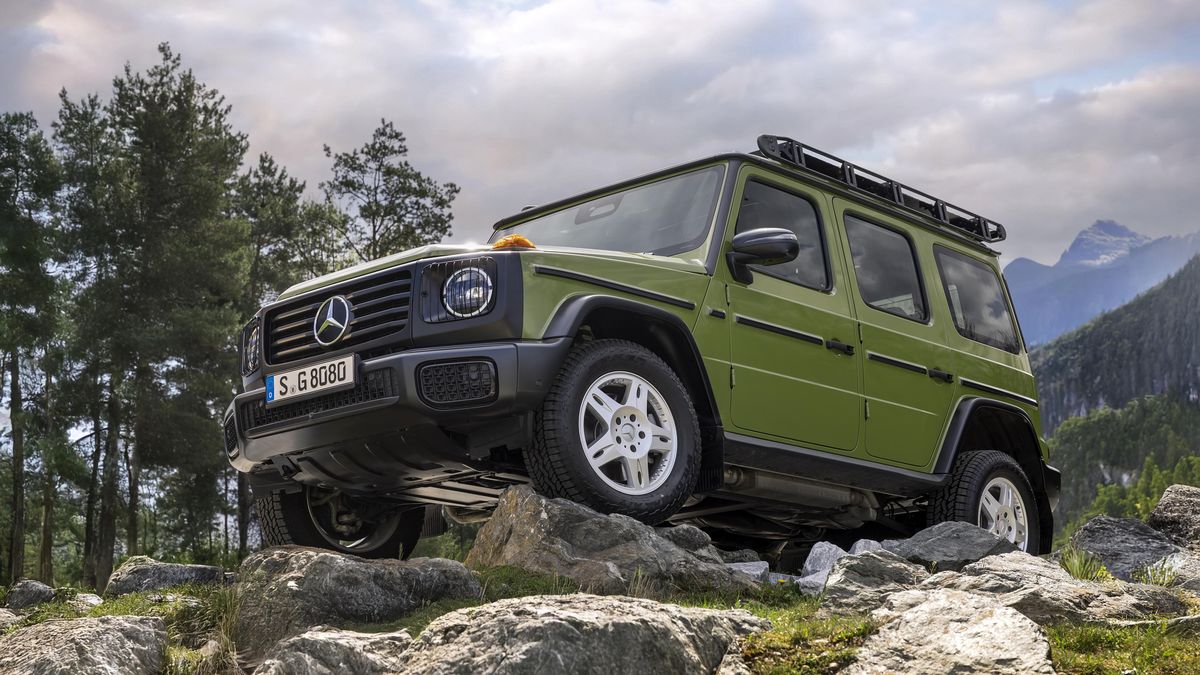 Géčko jako z osmdesátek. Mercedes představil retro offroad s kostrbatým názvem